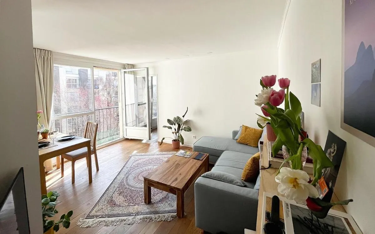 Appartement Vue Jardin Proche Canal Saint-Martin Paříž