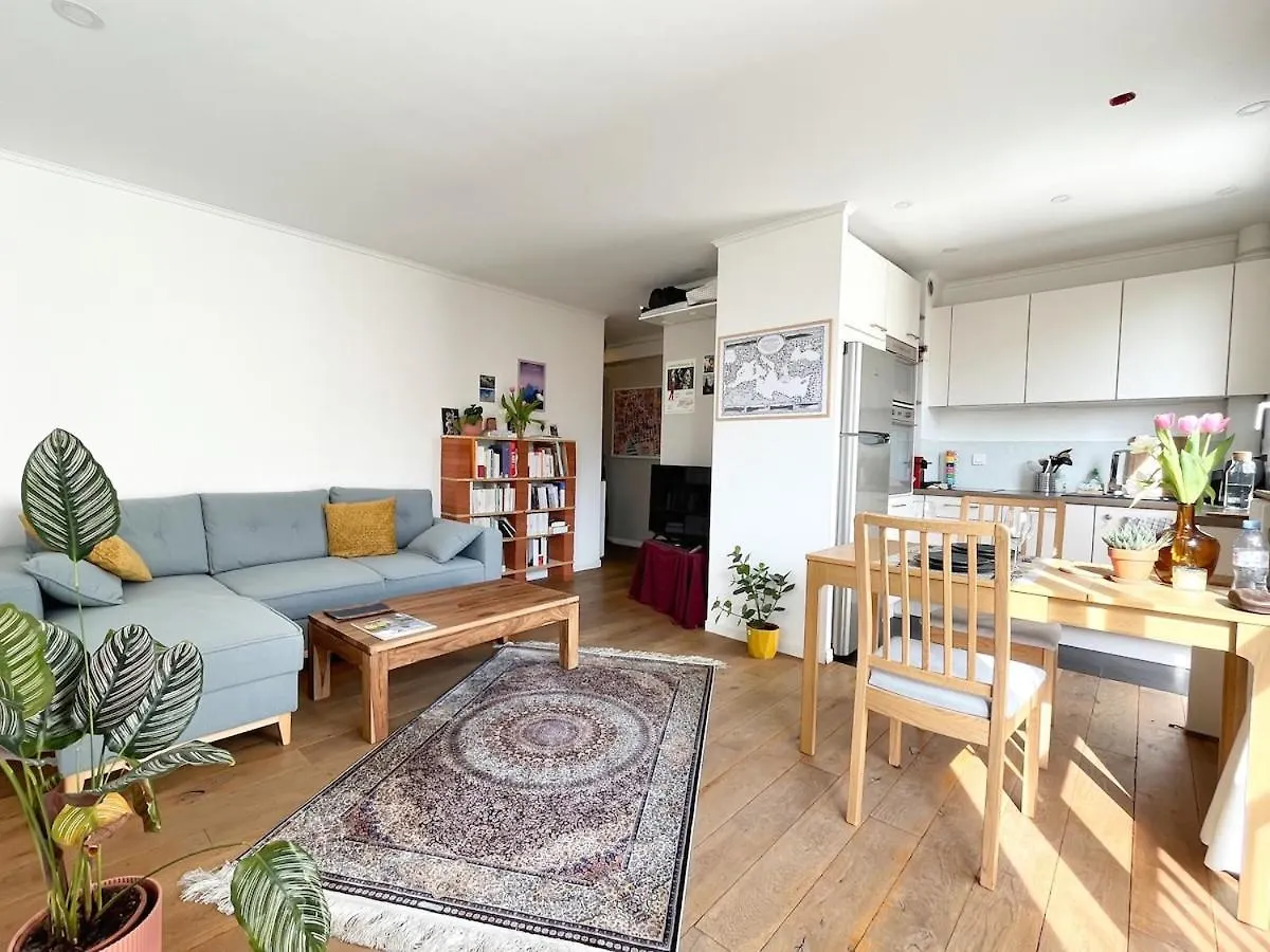 Appartement Vue Jardin Proche Canal Saint-Martin Paříž